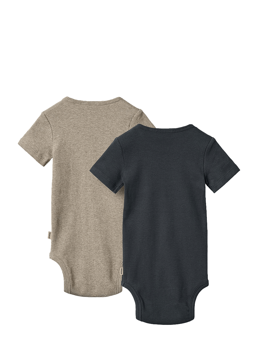 Wheat - 2 Rib Body S/S Timo - navy - 1