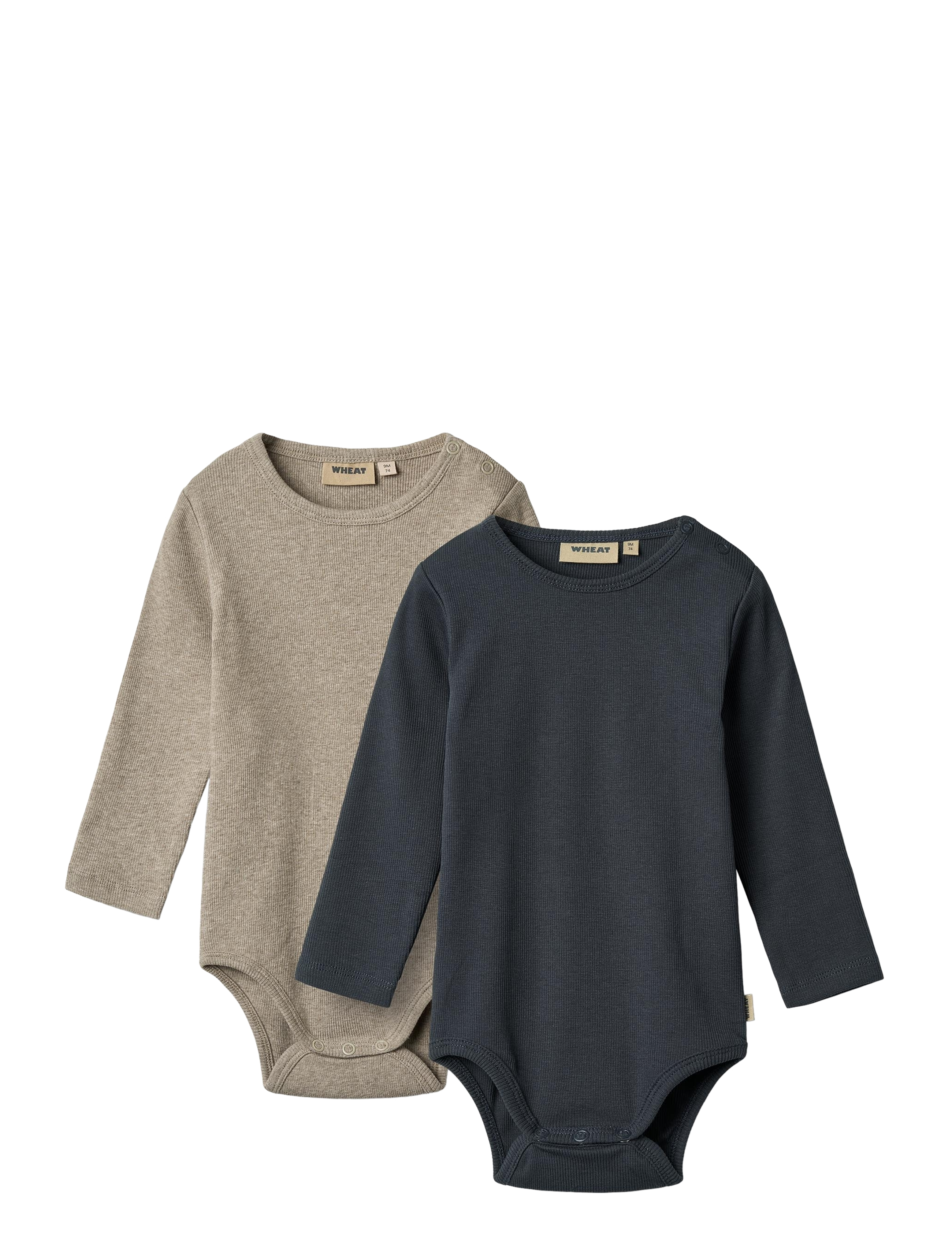 WHEAT 2 Rib Body L/S Spencer Navy - 56 - Kinder