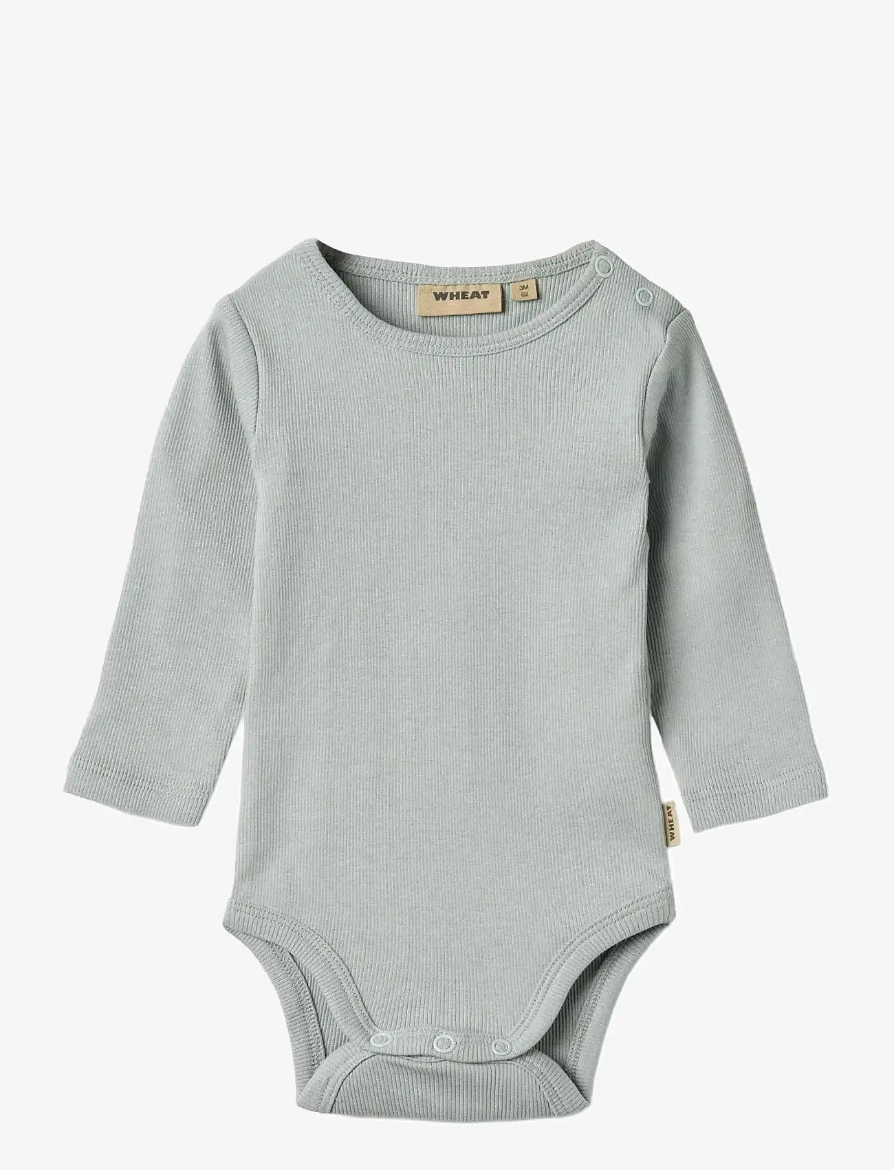 Wheat - 2 Rib Body L/S Spencer - langärmelig - soft rain brown - 2