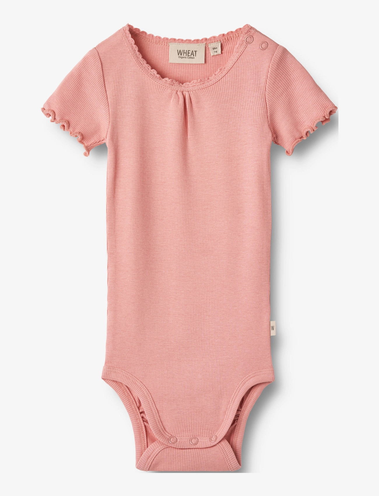 Wheat - 2 Rib Body S/S Edna - rosette ballet - 2