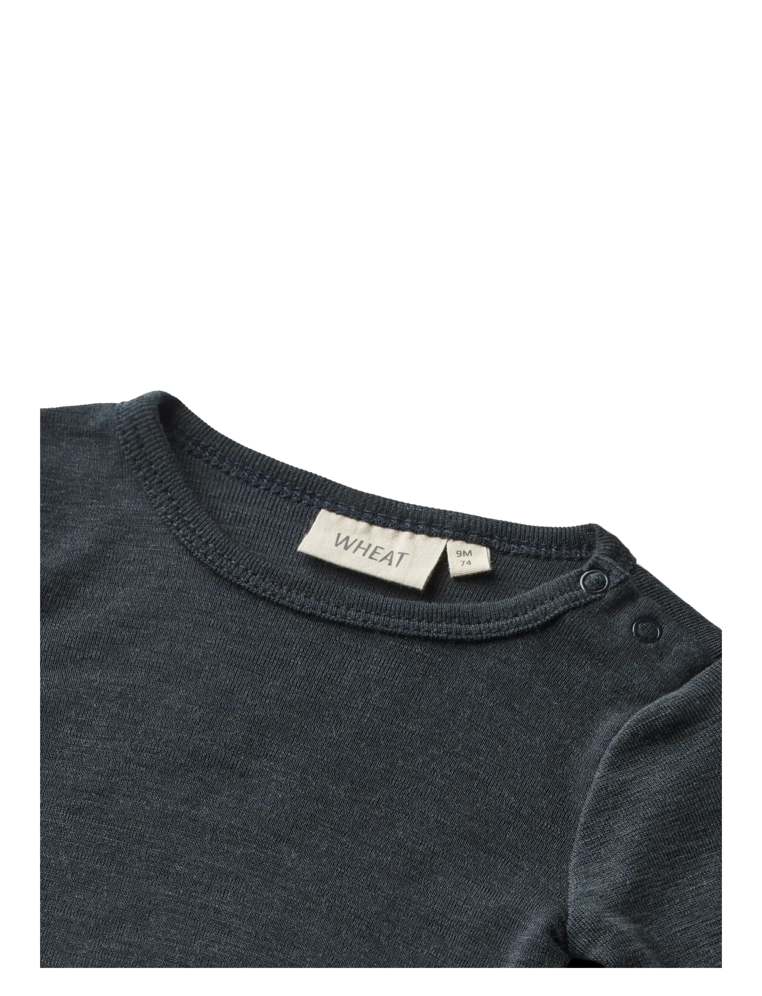 Wheat - Wool Body L/S Lucca - pitkähihaiset bodyt - navy - 2