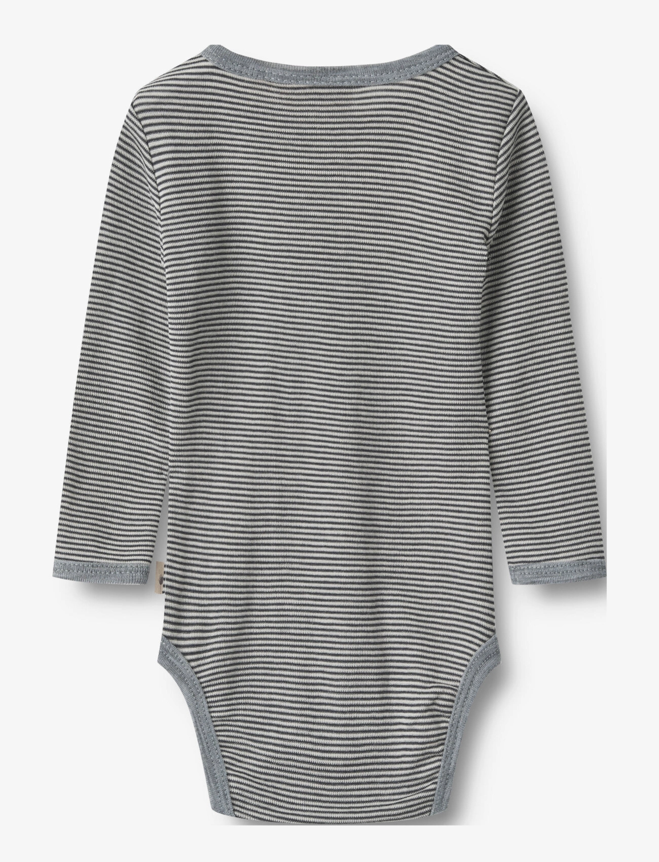 Wheat - Wool Body L/S Lucca - long-sleeved bodies - navy stripe - 1