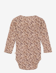 Wheat - Body Plain Wool LS - khaki wild life - 1