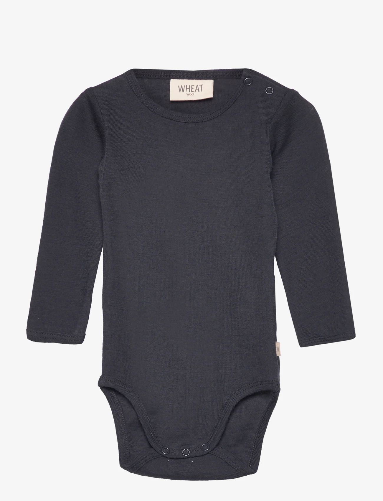 Wheat - Body Plain Wool LS - lowest prices - navy - 0