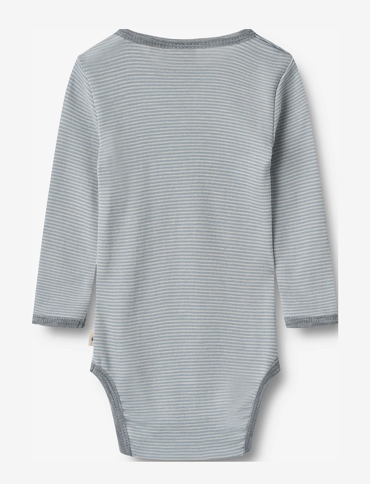 Wheat - Wool Body L/S Lucca - cloudy sky stripe - 1