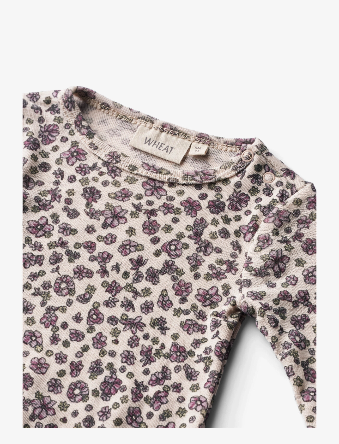 Wheat - Wool Body L/S Lucca - alhaisimmat hinnat - autumn flowers - 2