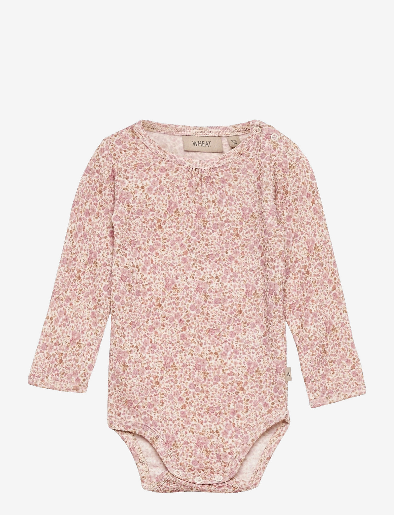 Wheat - Body Gatherings Wool LS - ivory flowers - 0