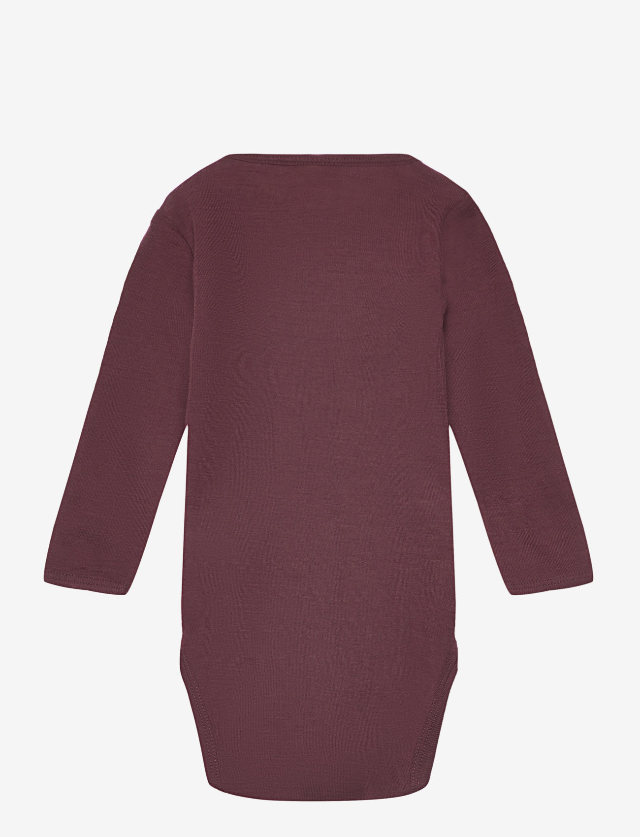 Wheat - Body Gatherings Wool LS - aubergine - 1