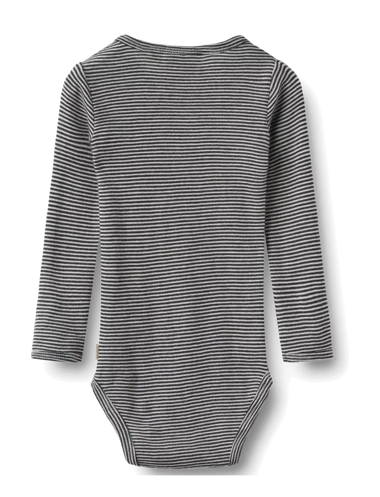 Wheat - Wool Body L/S Lucca - long-sleeved bodies - navy stripe - 1