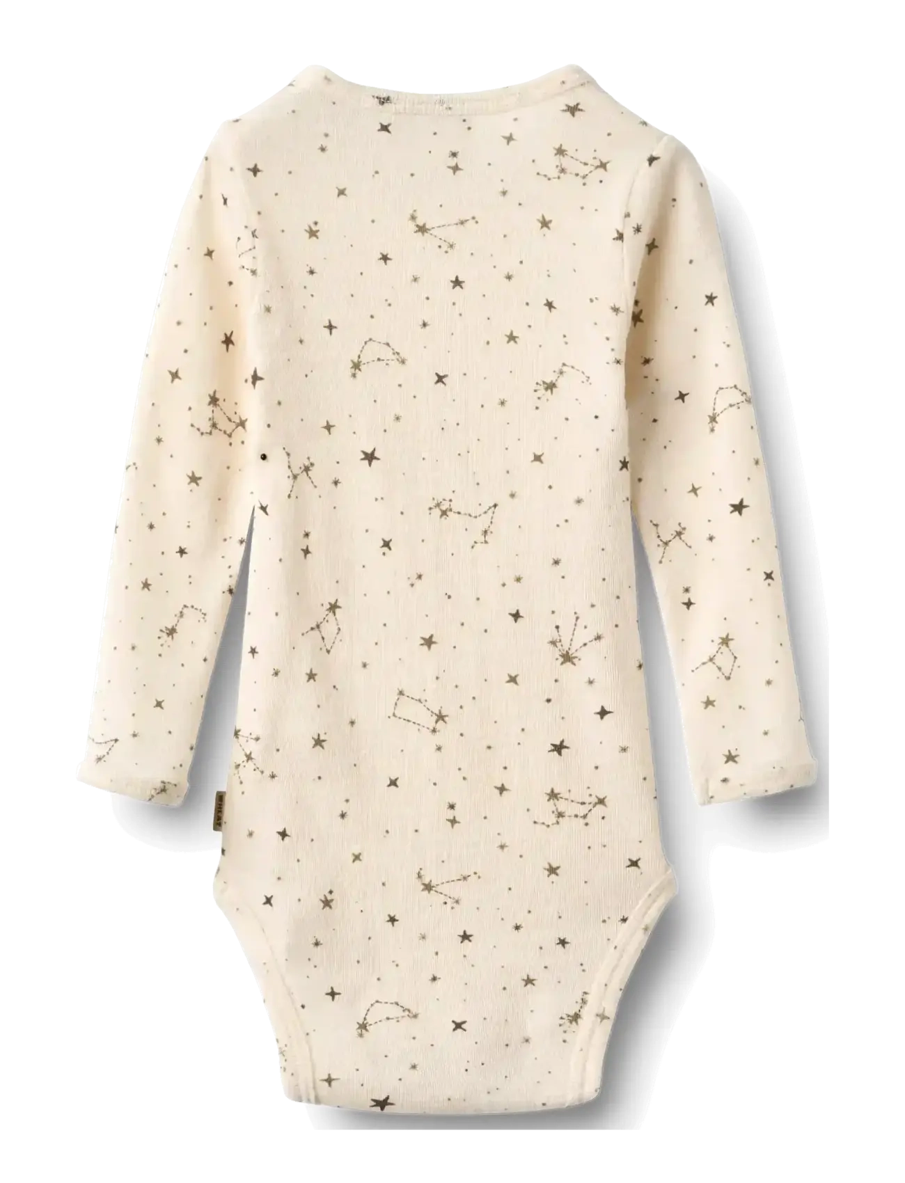 Wheat - Wool Body L/S Lucca - långärmade bodies - eggshell stars - 1