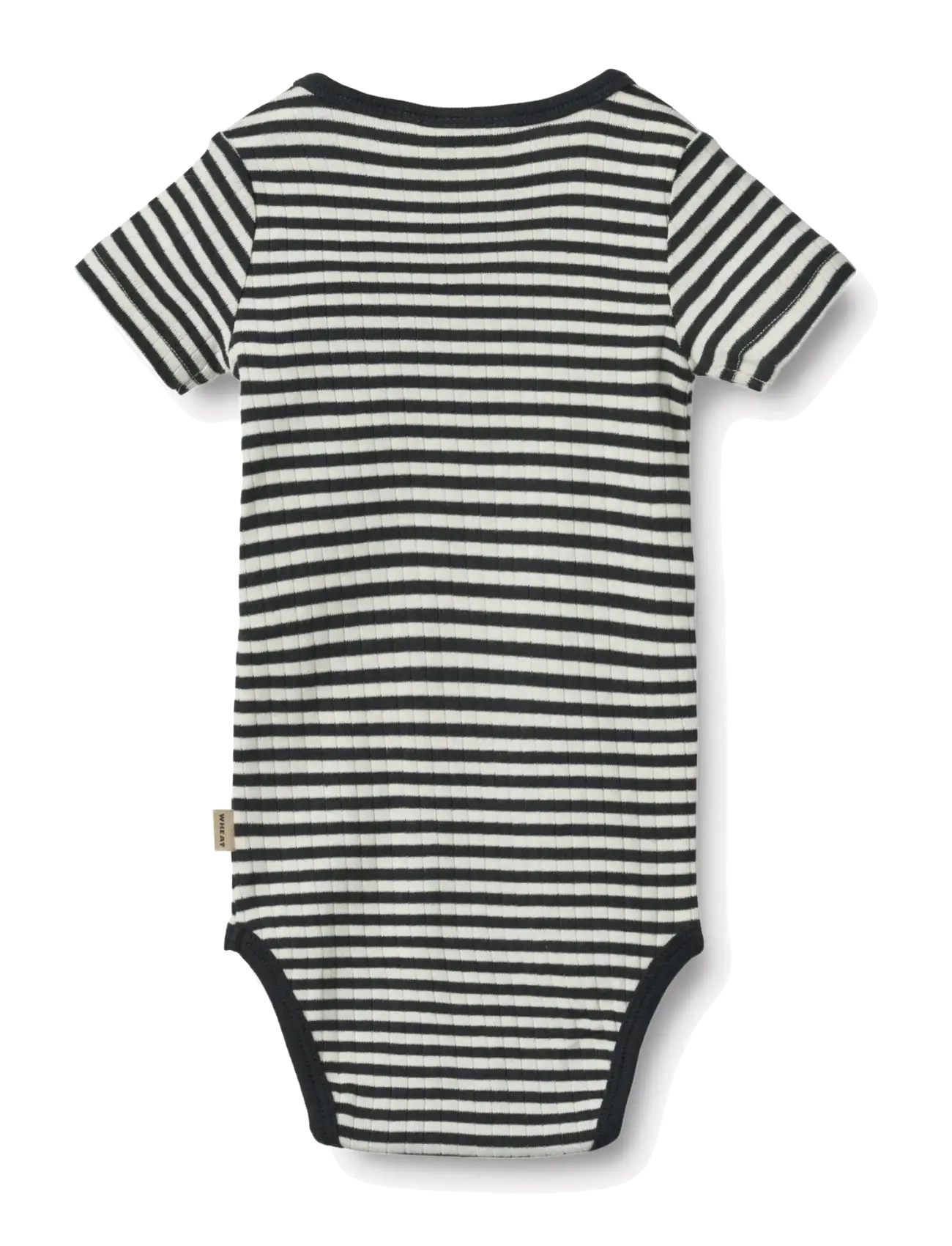 Wheat - Body S/S Edvald - madalaimad hinnad - navy rib stripe - 1
