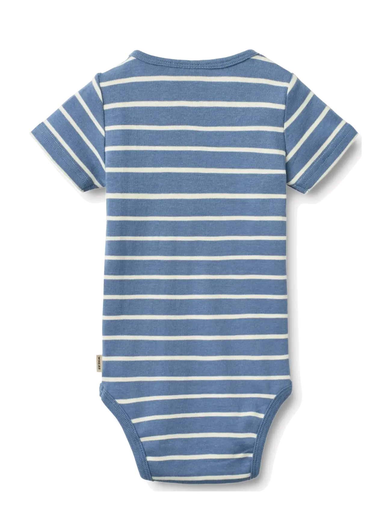 Wheat - Body S/S Edvald - kurzärmelige bodys - blue stripe - 1