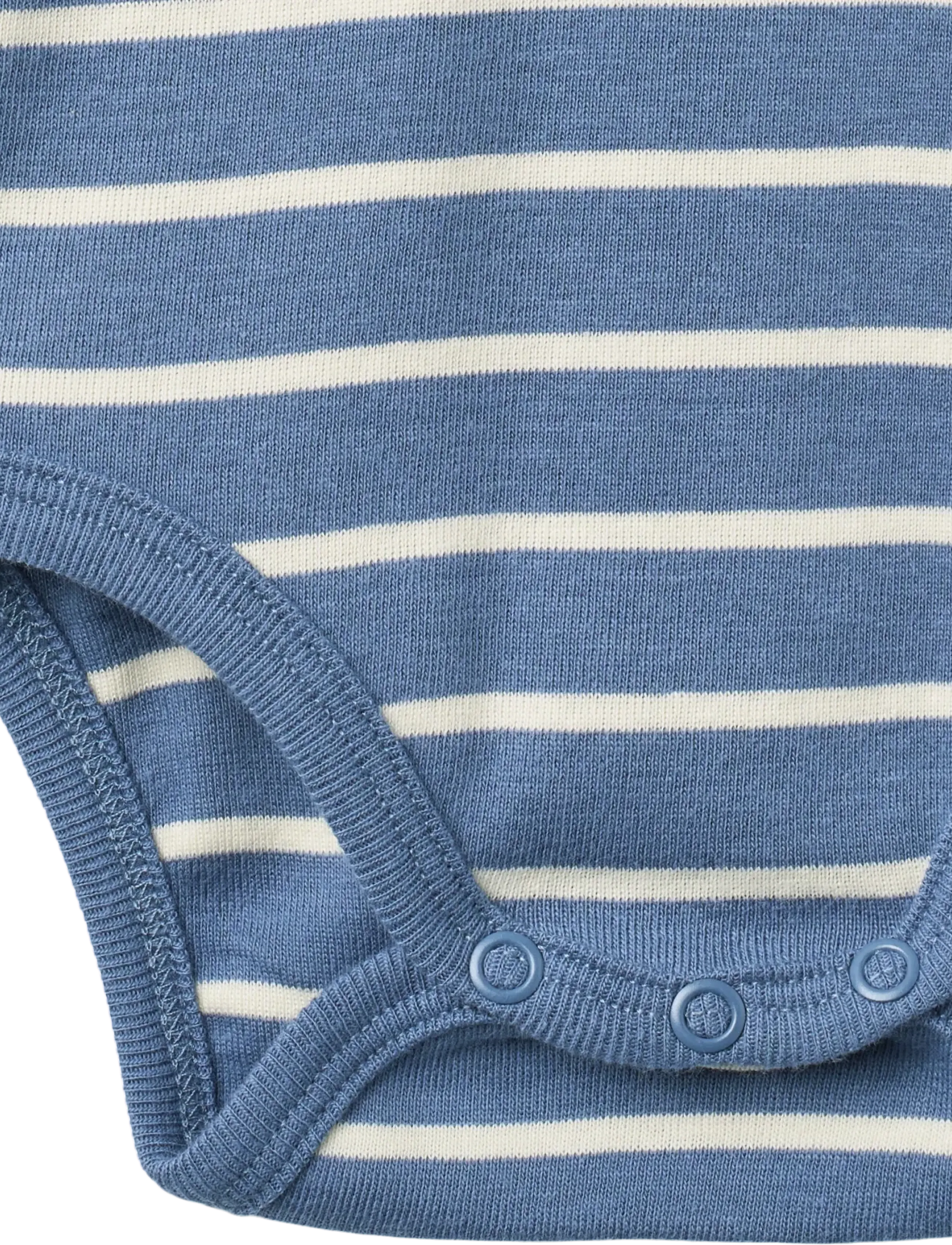 Wheat - Body S/S Edvald - kurzärmelige bodys - blue stripe - 2
