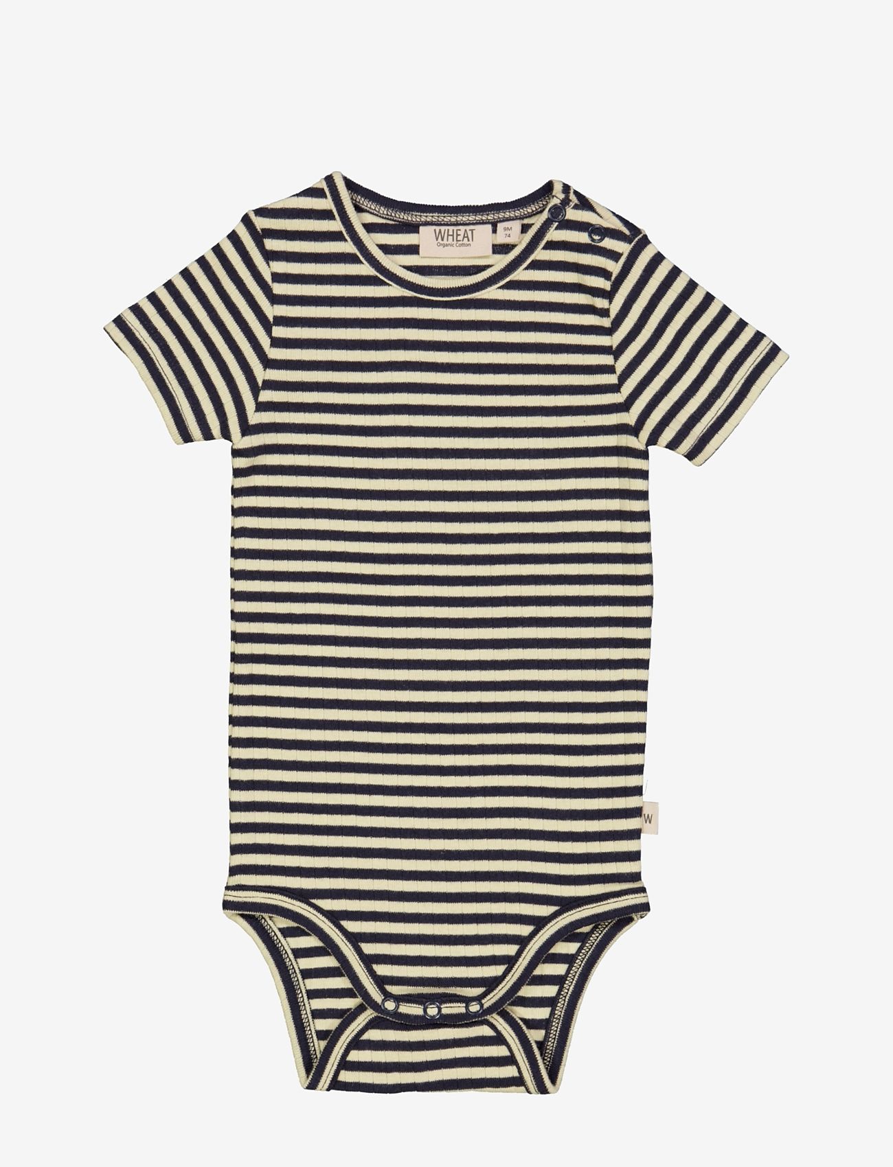 Wheat - Body Plain SS - midnight stripe - 0