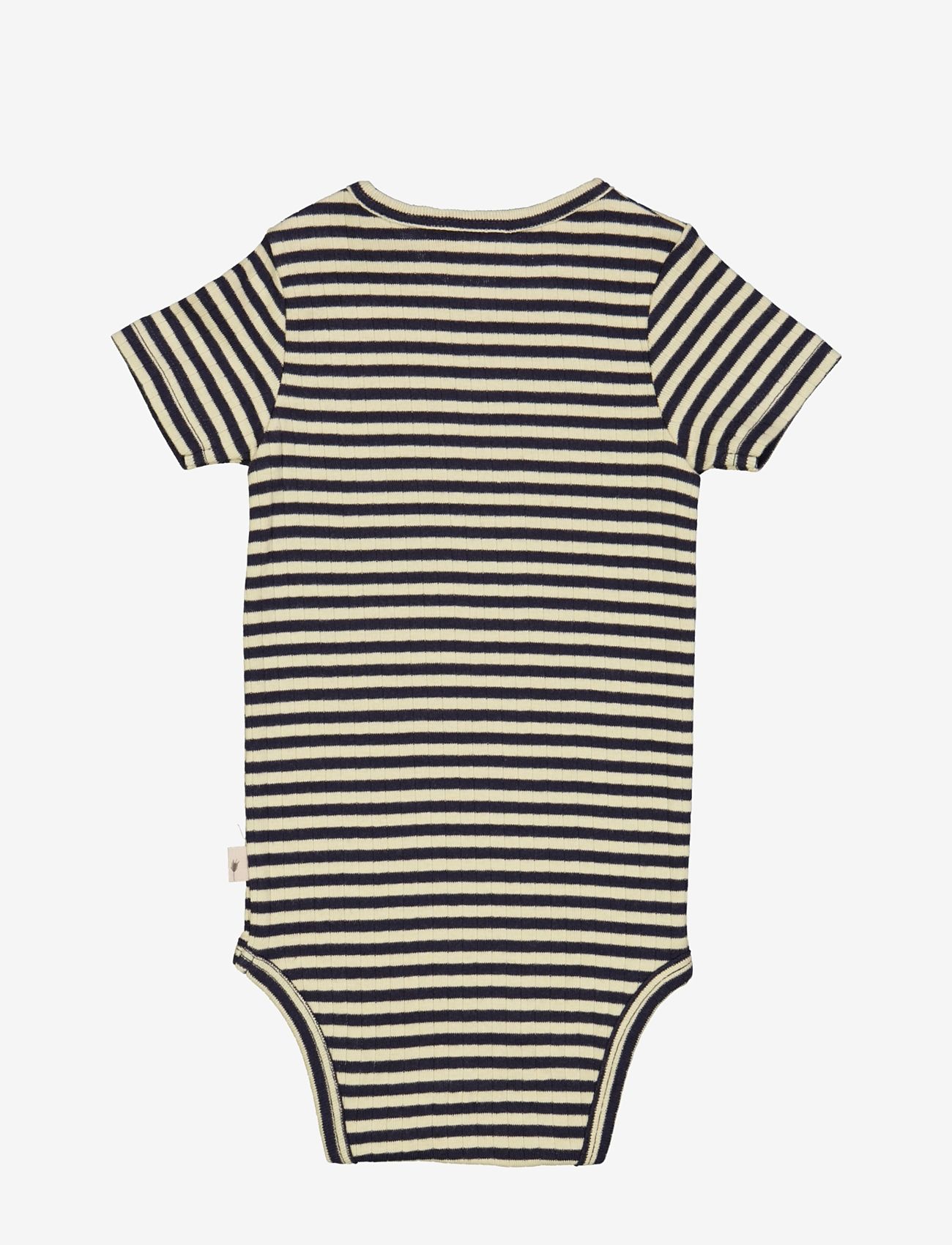 Wheat - Body Plain SS - midnight stripe - 1