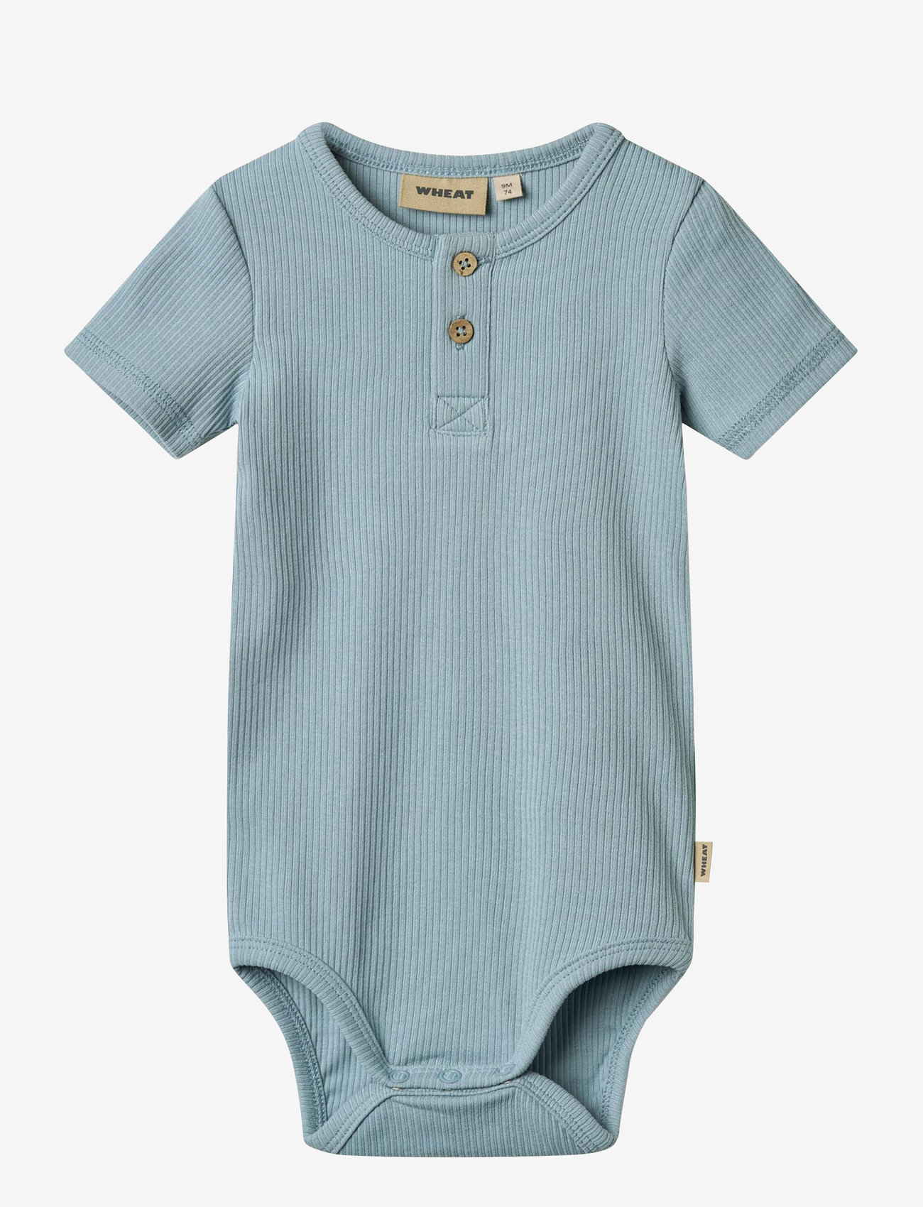 Wheat - Body S/S Magnus - kurzärmelige - calm blue - 0