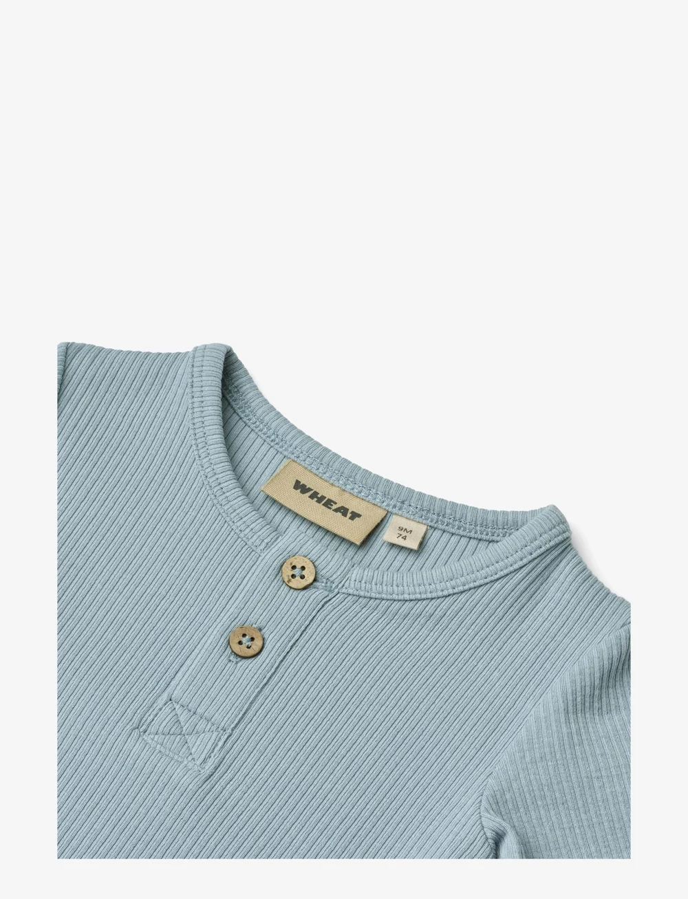 Wheat - Body S/S Magnus - kurzärmelige bodys - calm blue - 2