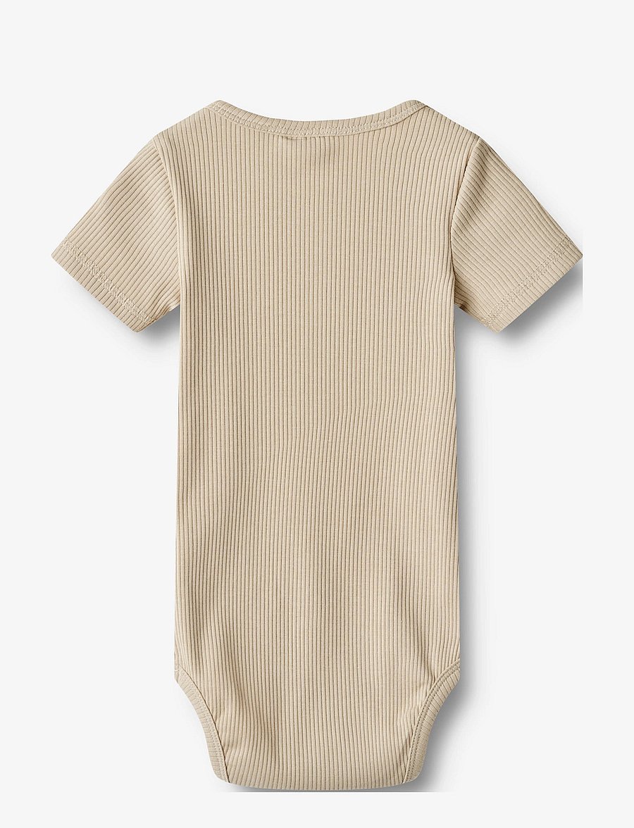 Wheat - Body S/S Magnus - kurzärmelige bodys - feather gray - 1