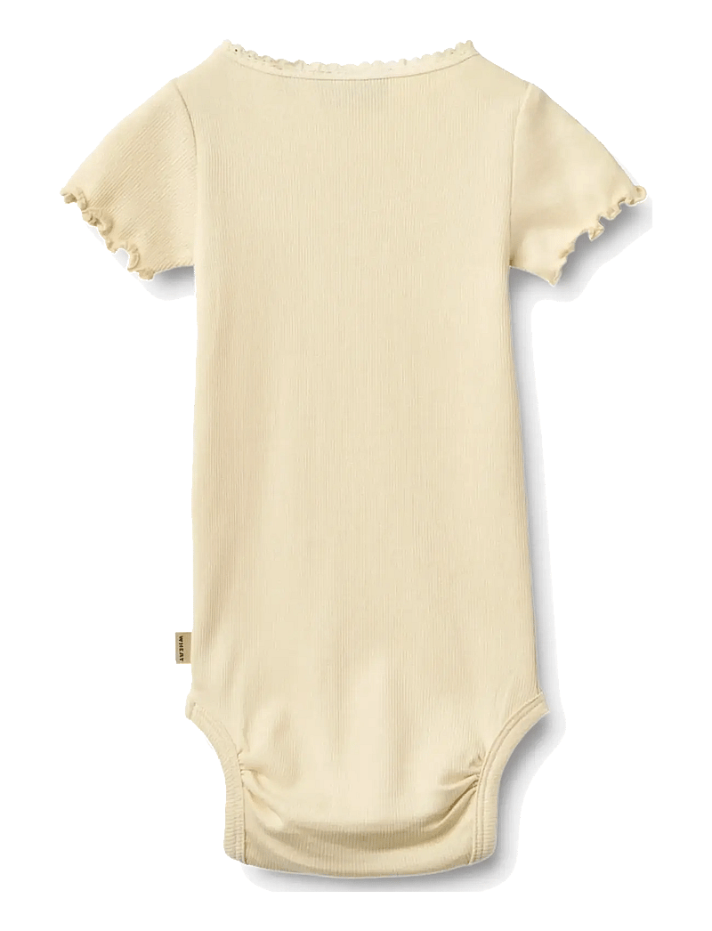 Wheat - Rib Body S/S Edna - kurzärmelige bodys - barely apricot - 1