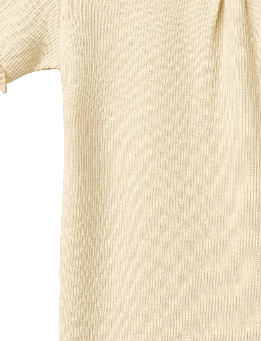 Wheat - Rib Body S/S Edna - kurzärmelige bodys - barely apricot - 3