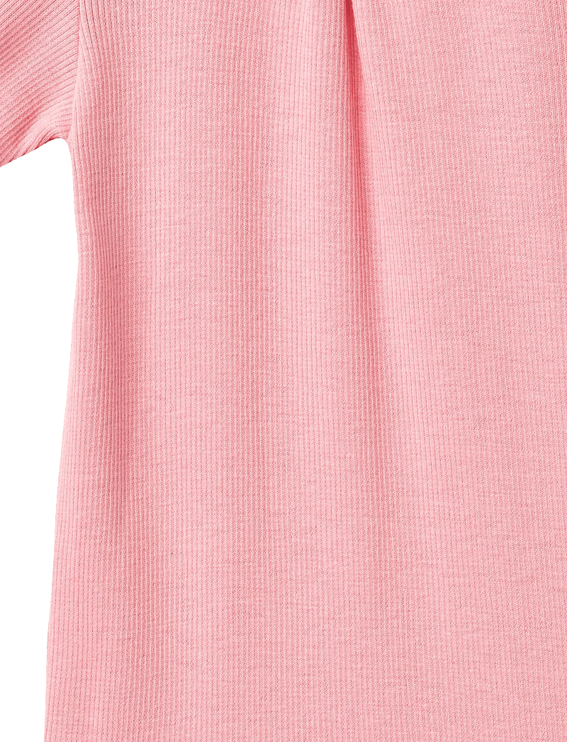 Wheat - Rib Body S/S Edna - kurzärmelige bodys - bubblegum - 3