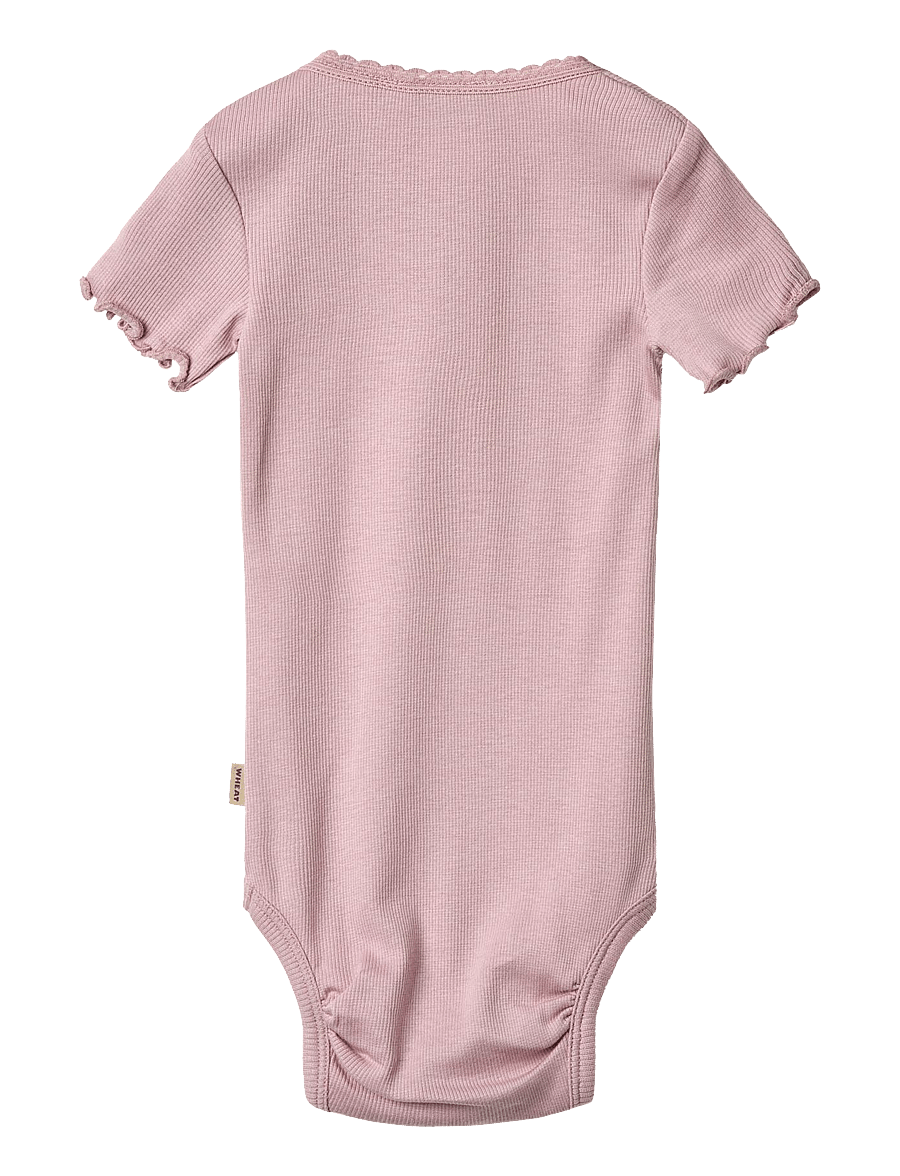 Wheat - Rib Body S/S Edna - kurzärmelige bodys - lavender mist - 1