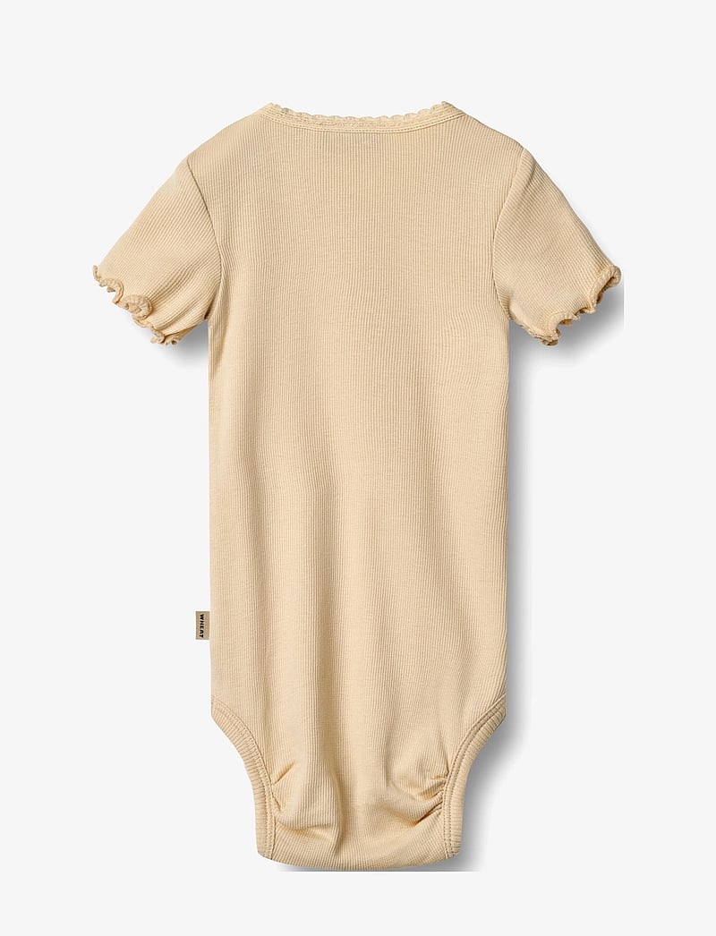 Wheat - Rib Body S/S Edna - rompers met korte mouwen - macadamia - 1