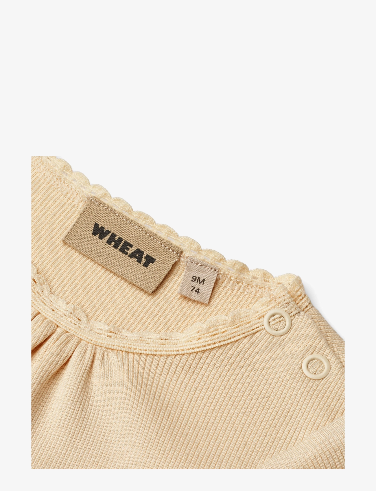 Wheat - Rib Body S/S Edna - laveste priser - macadamia - 2
