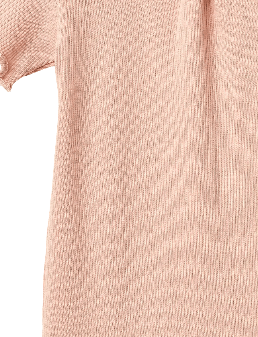 Wheat - Rib Body S/S Edna - kurzärmelige bodys - rose cloud - 3
