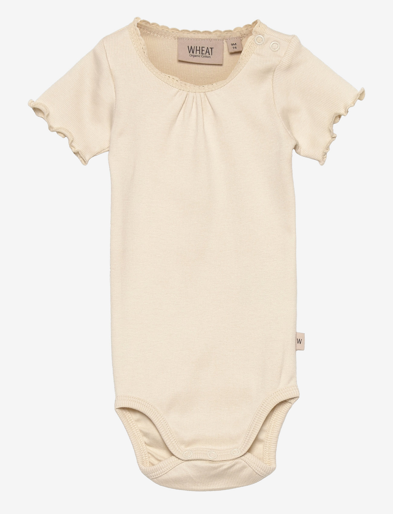 Wheat - Body Rib Lace SS - eggshell - 0