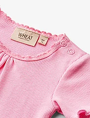 Wheat - Rib Body S/S Edna - body z krótkimi rękawami - pink - 2