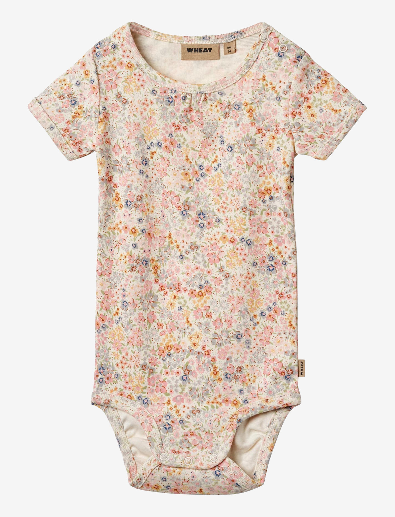 Wheat - Body S/S Linette - kurzärmelige - bright flowers - 0