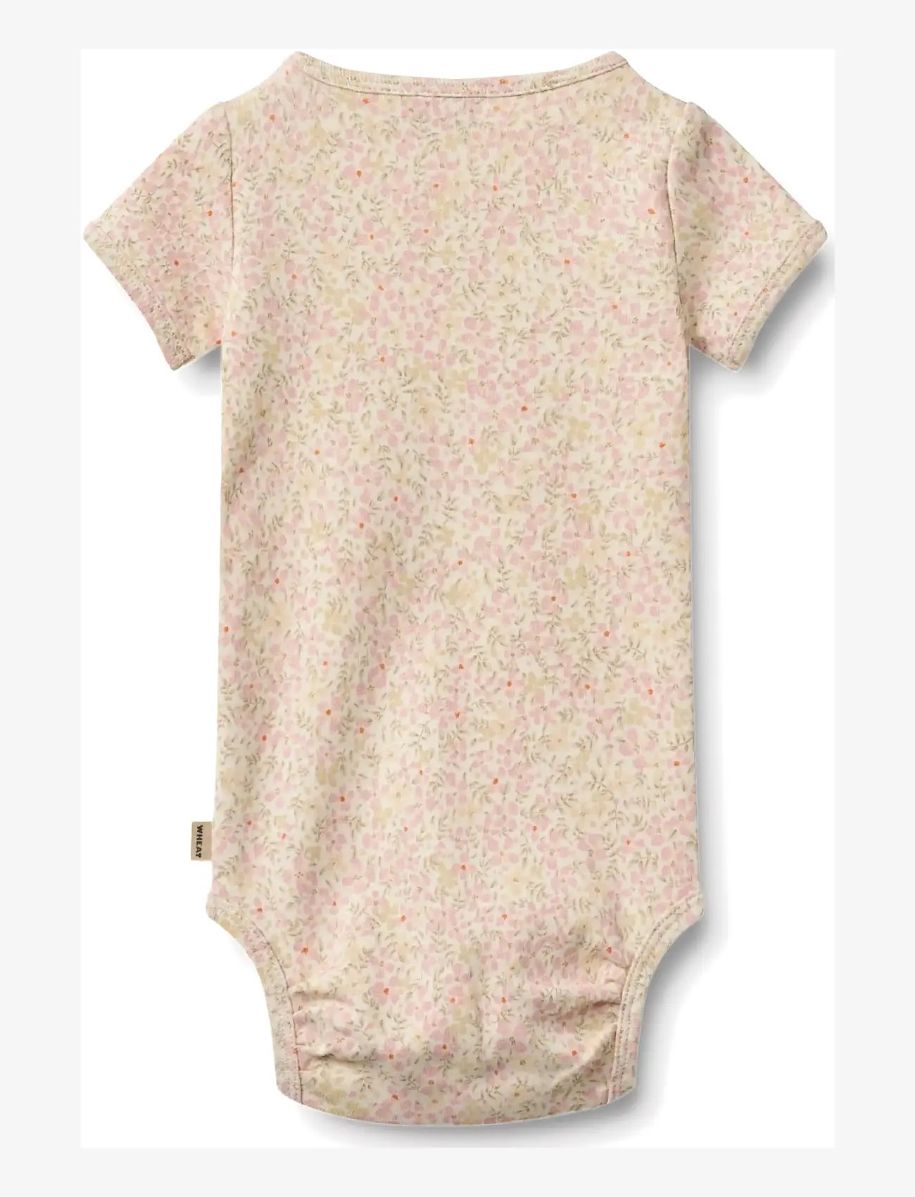 Wheat - Body S/S Linette - short-sleeved bodies - coral flowers - 2