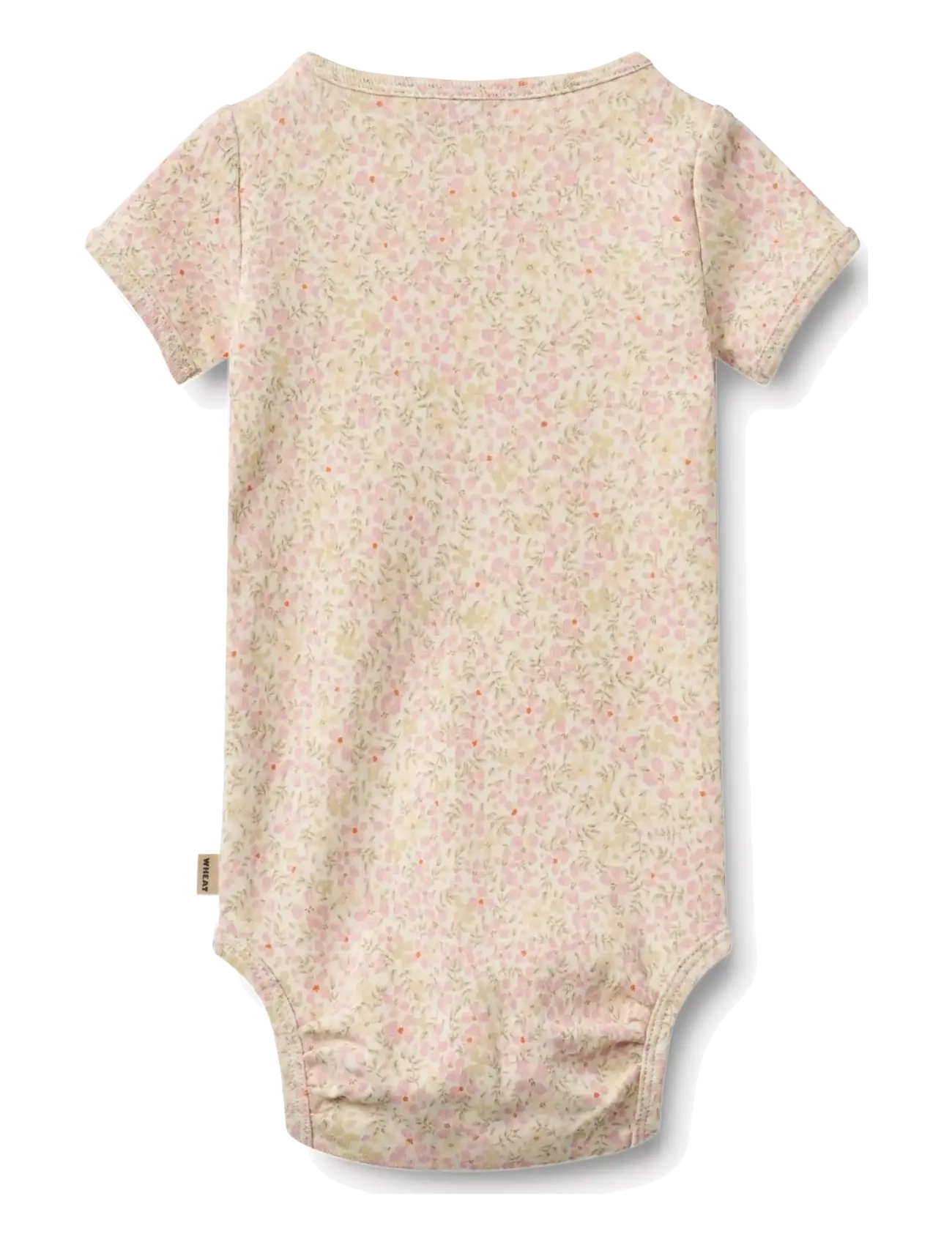Wheat - Body S/S Linette - lühikeste varrukatega bodid - coral flowers - 2