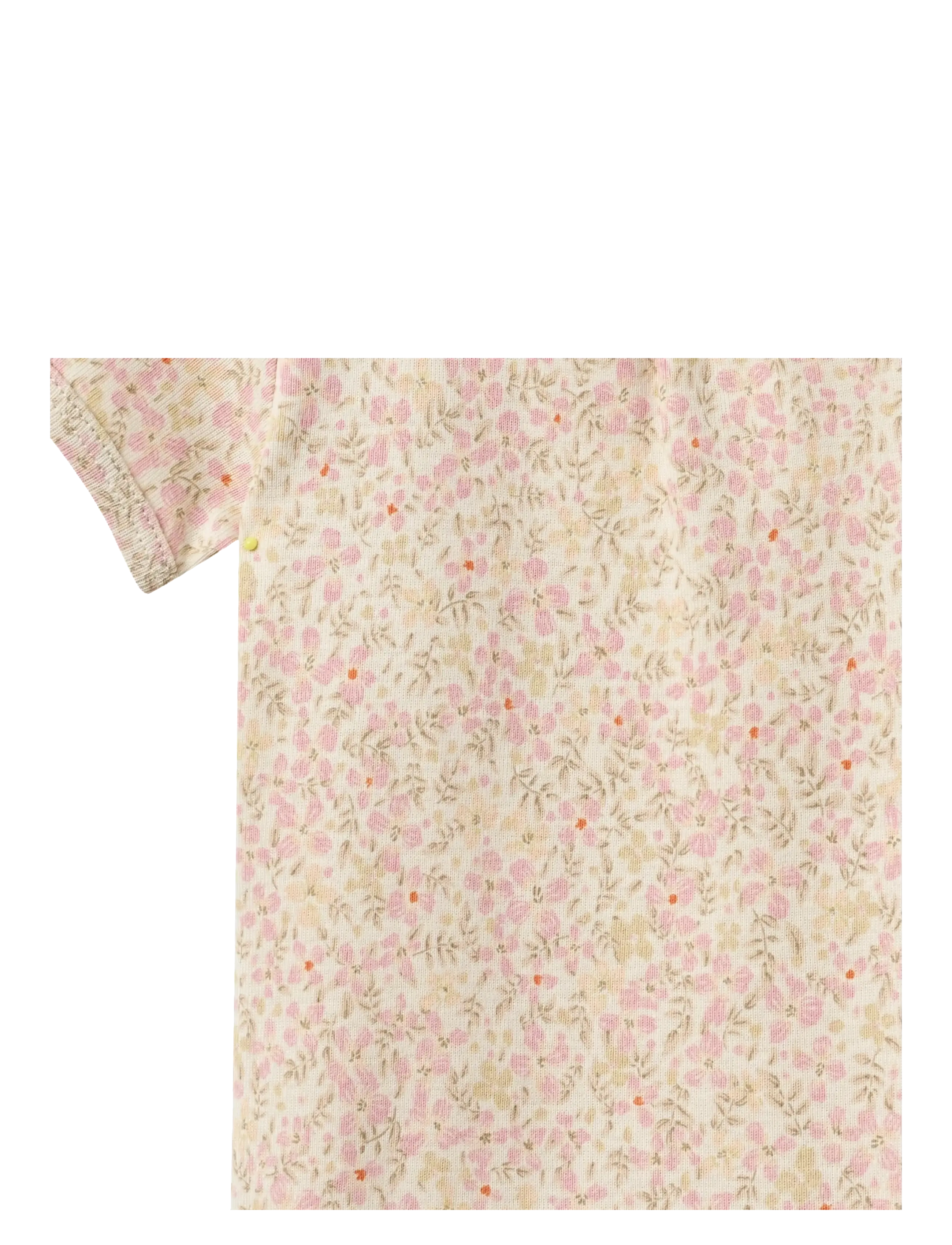 Wheat - Body S/S Linette - lühikeste varrukatega bodid - coral flowers - 3