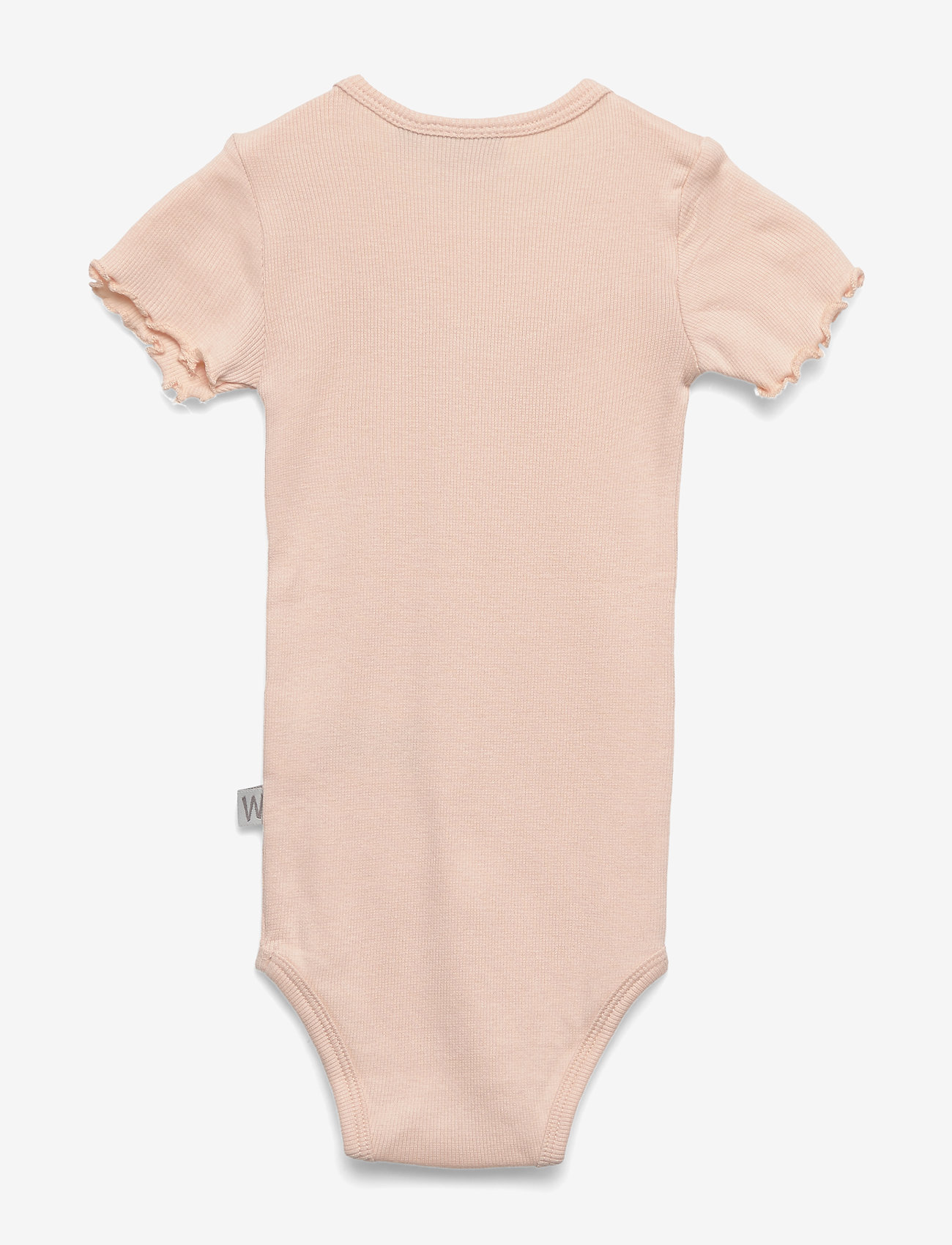 Wheat - Rib Body Ruffle SS - powder - 1