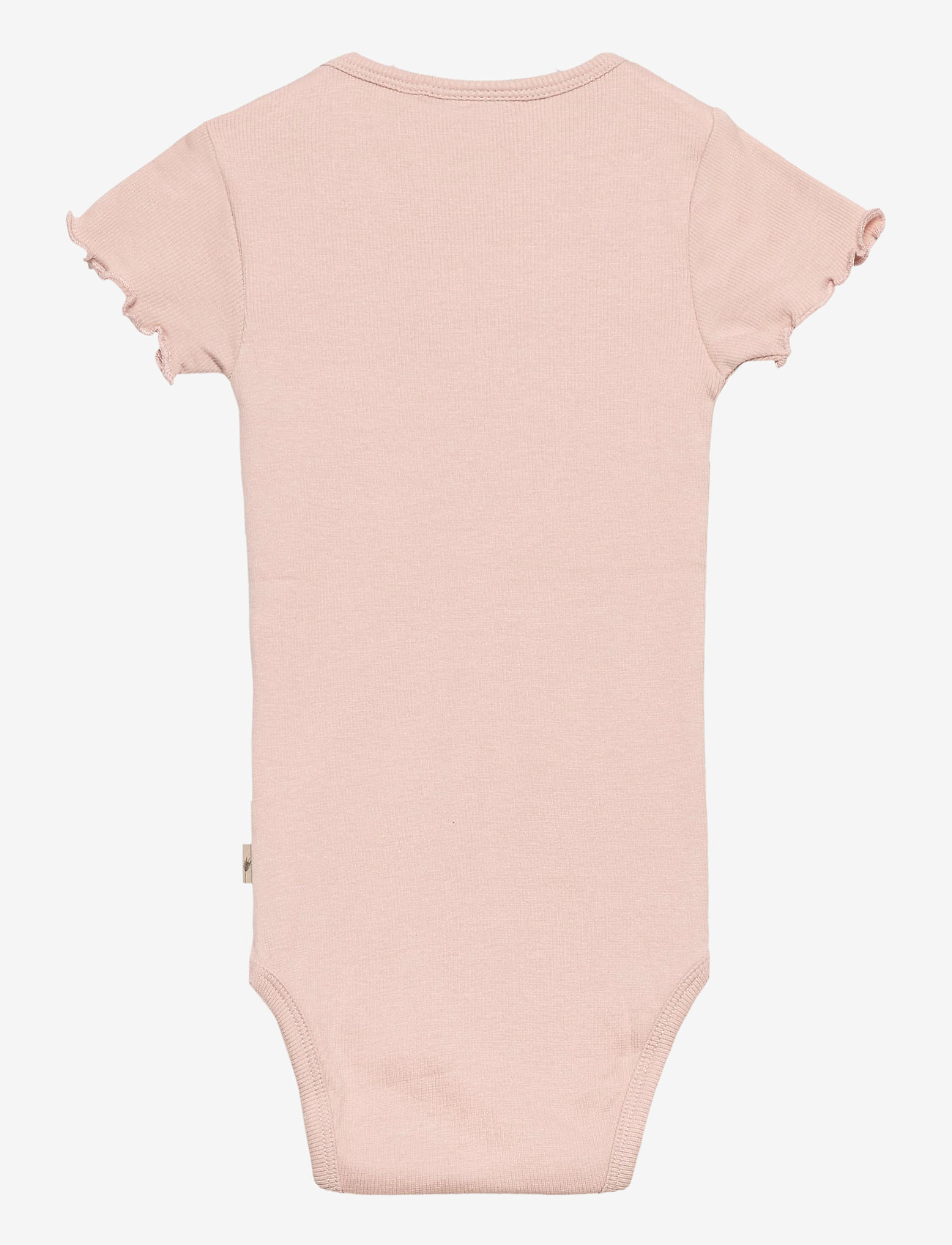 Wheat - Rib Body Ruffle SS - powder - 1