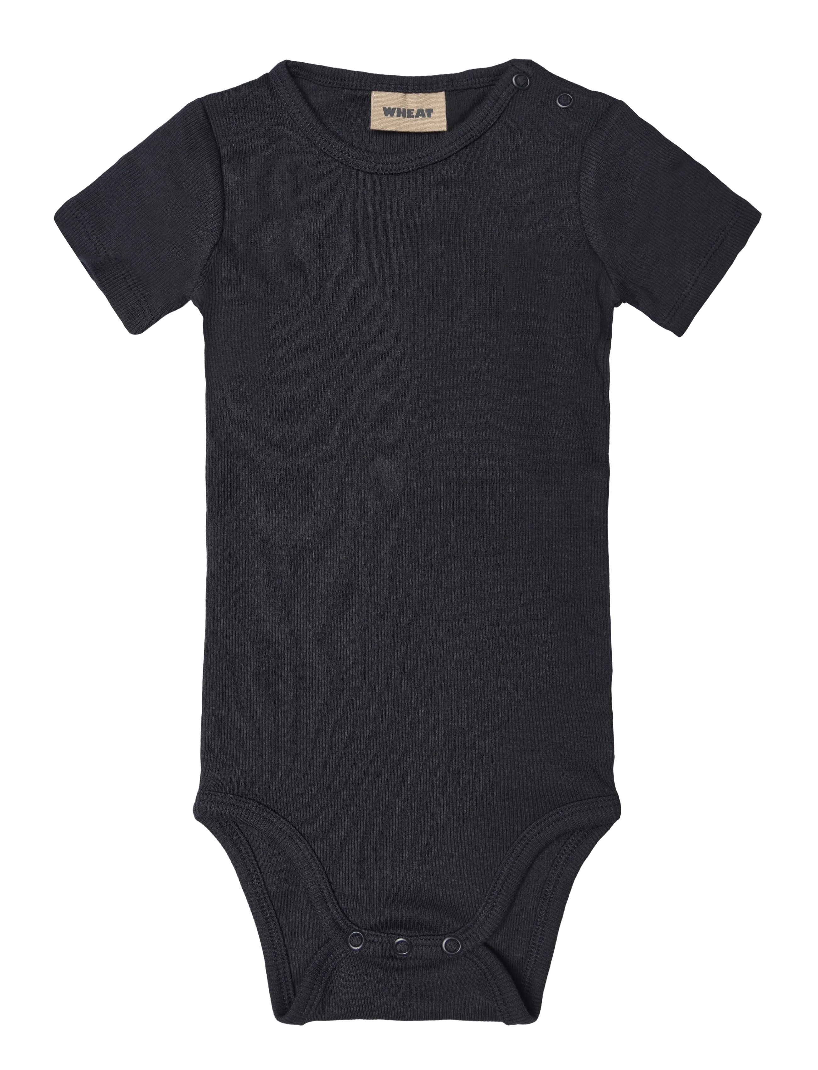 WHEAT Rib Body S/S Timo Navy - 62 - Kinder
