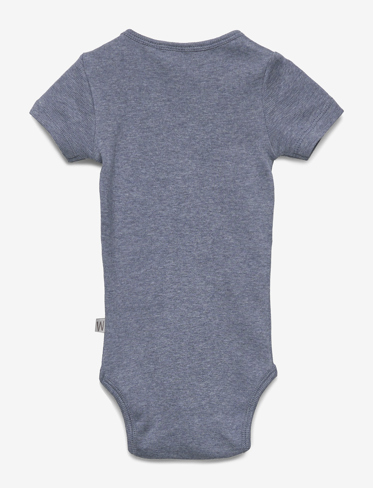Wheat - Rib Body Plain SS - flintstone melange - 1