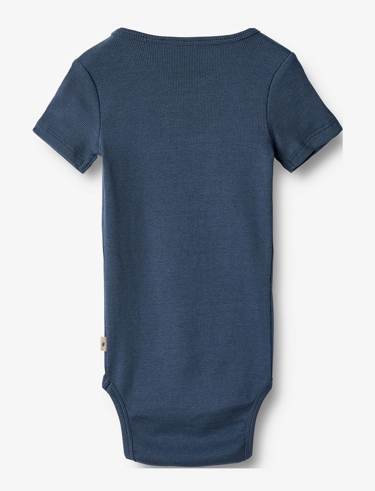 Wheat - Rib Body S/S Timo - blue waves - 1