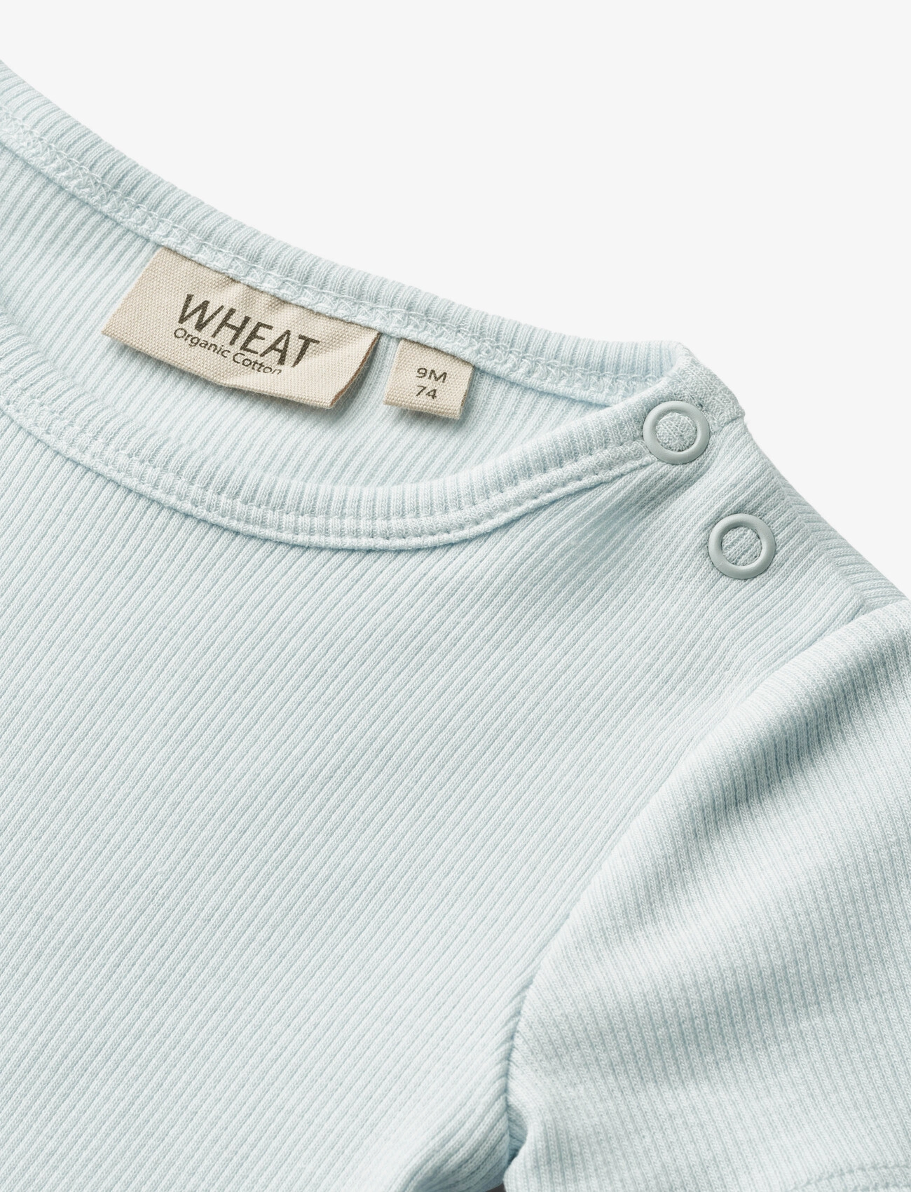 Wheat - Rib Body S/S Timo - light blue - 2