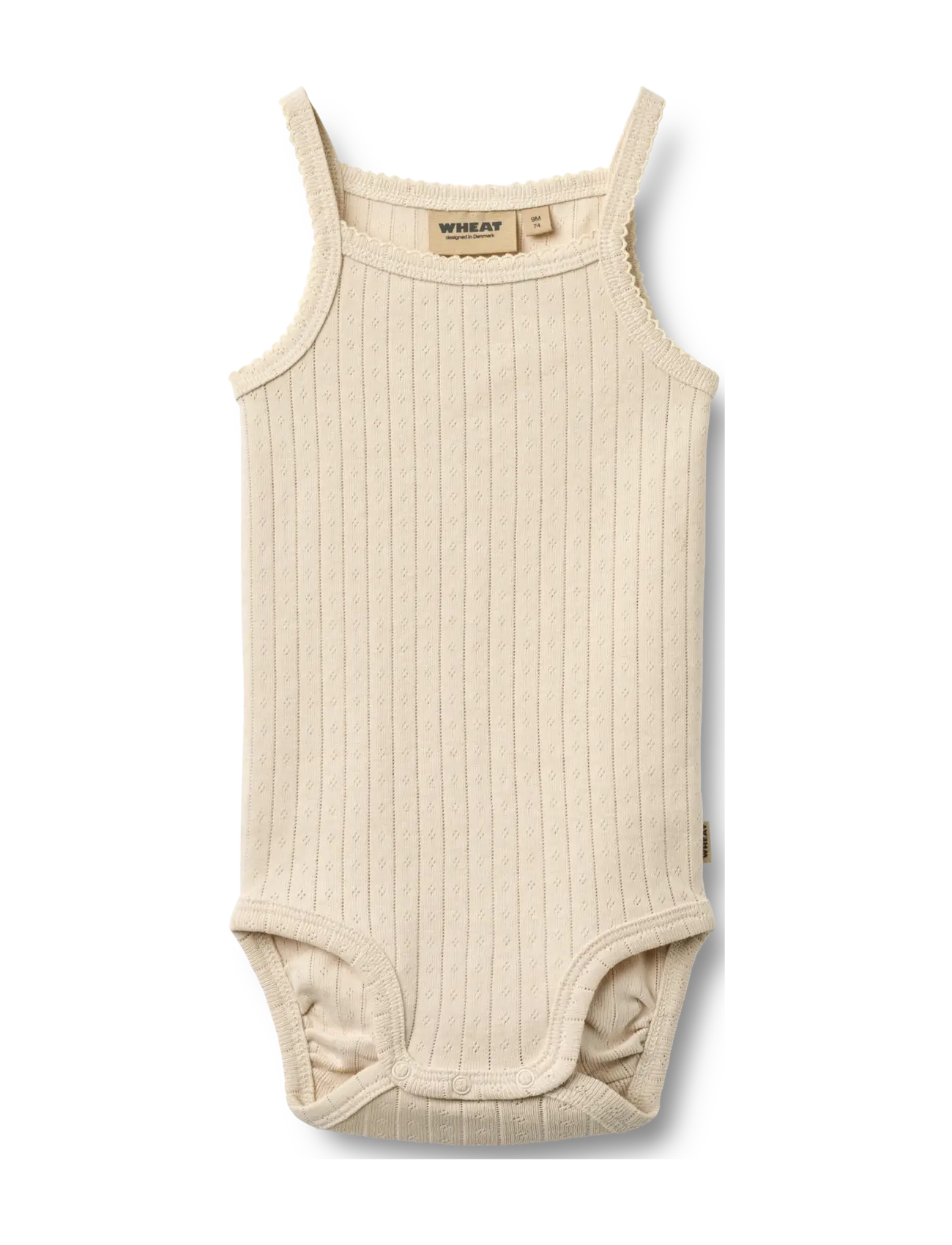 Wheat Body Sleeveless Ellen, 74, Bodys, Gelb - Kinder