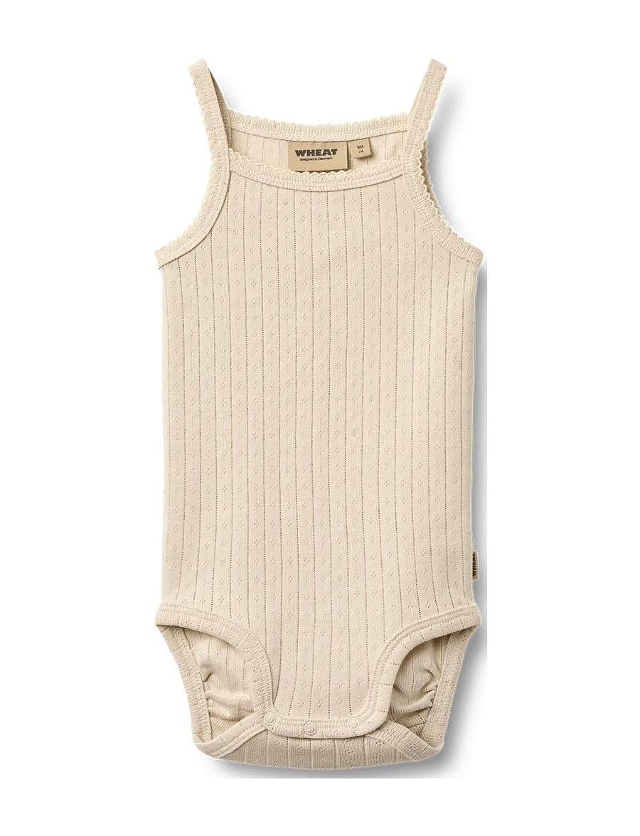 Wheat - Body Sleeveless Ellen - bodyer uden ærmer - almond peach - 0