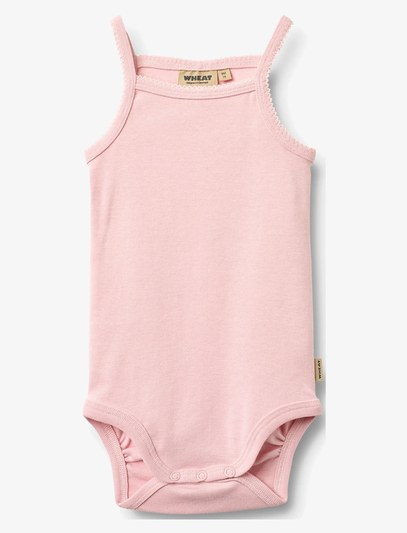 Wheat - Body Sleeveless Ellen - bodyer uden ærmer - coral blush - 0