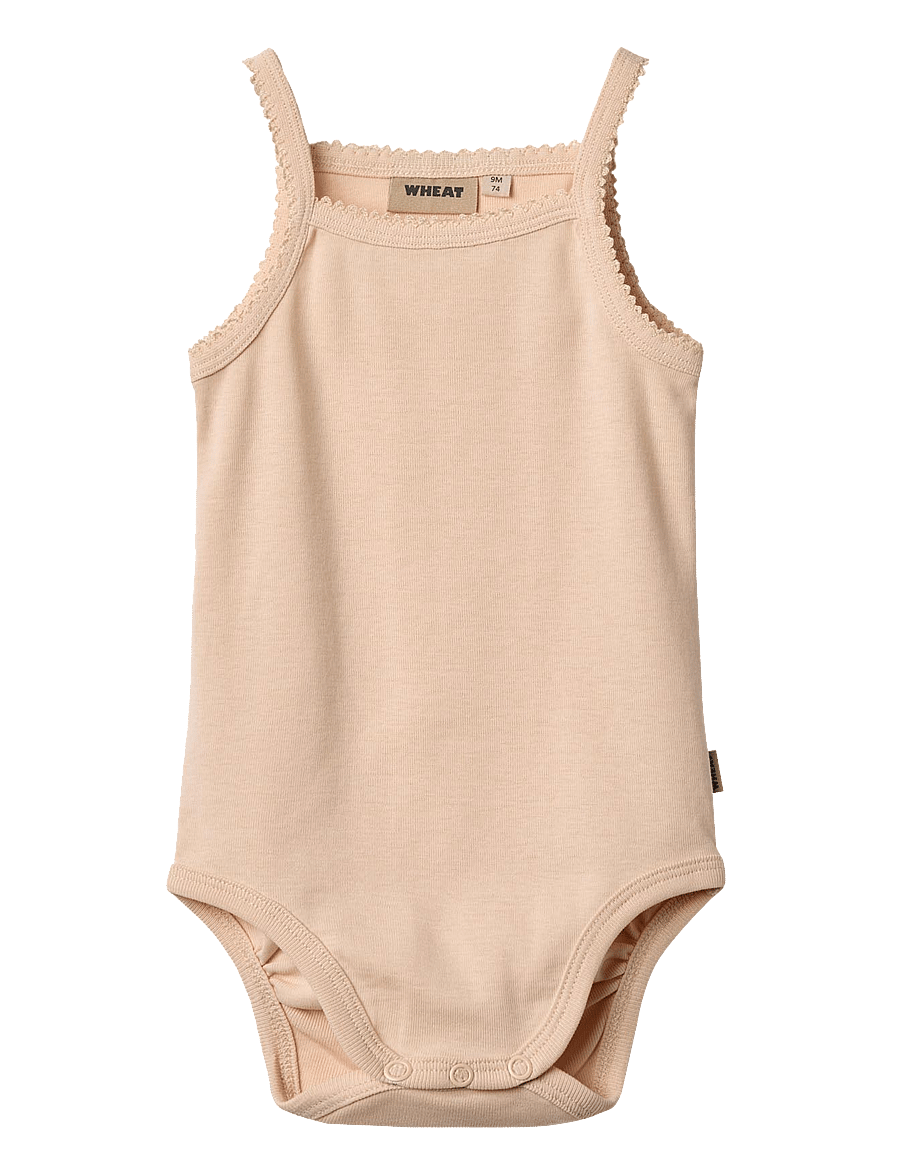 Wheat - Body Sleeveless Ellen - varrukateta bodid - rose water - 0