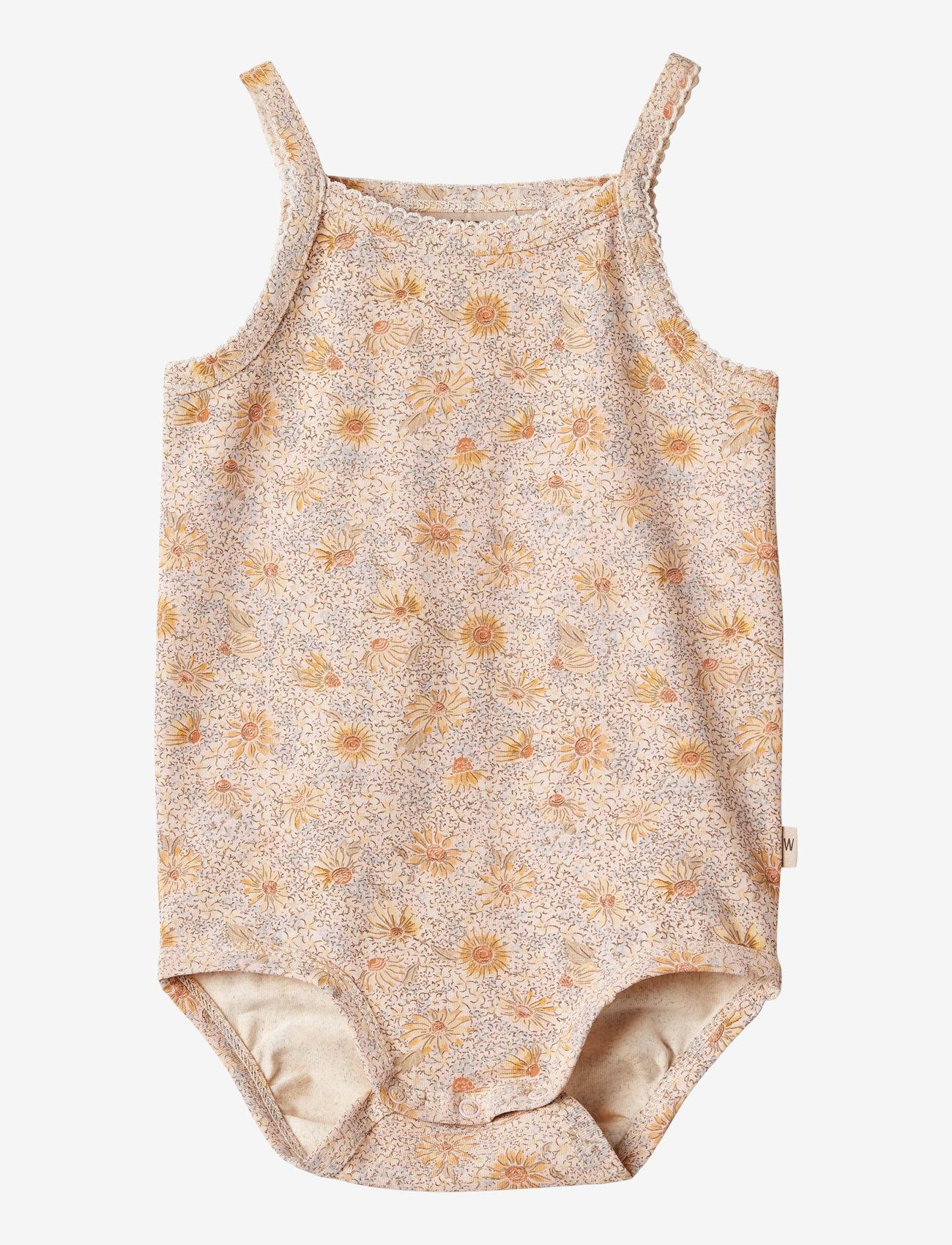 Wheat - Body Sleeveless Ellen - coneflowers - 0