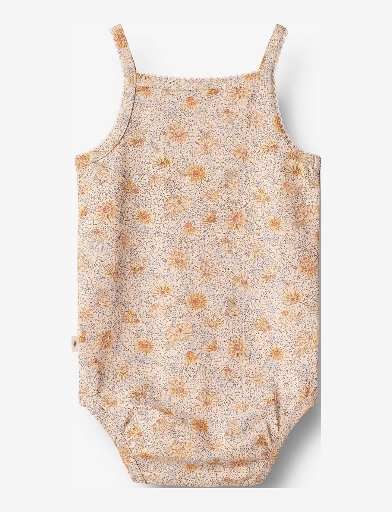 Wheat - Body Sleeveless Ellen - coneflowers - 1