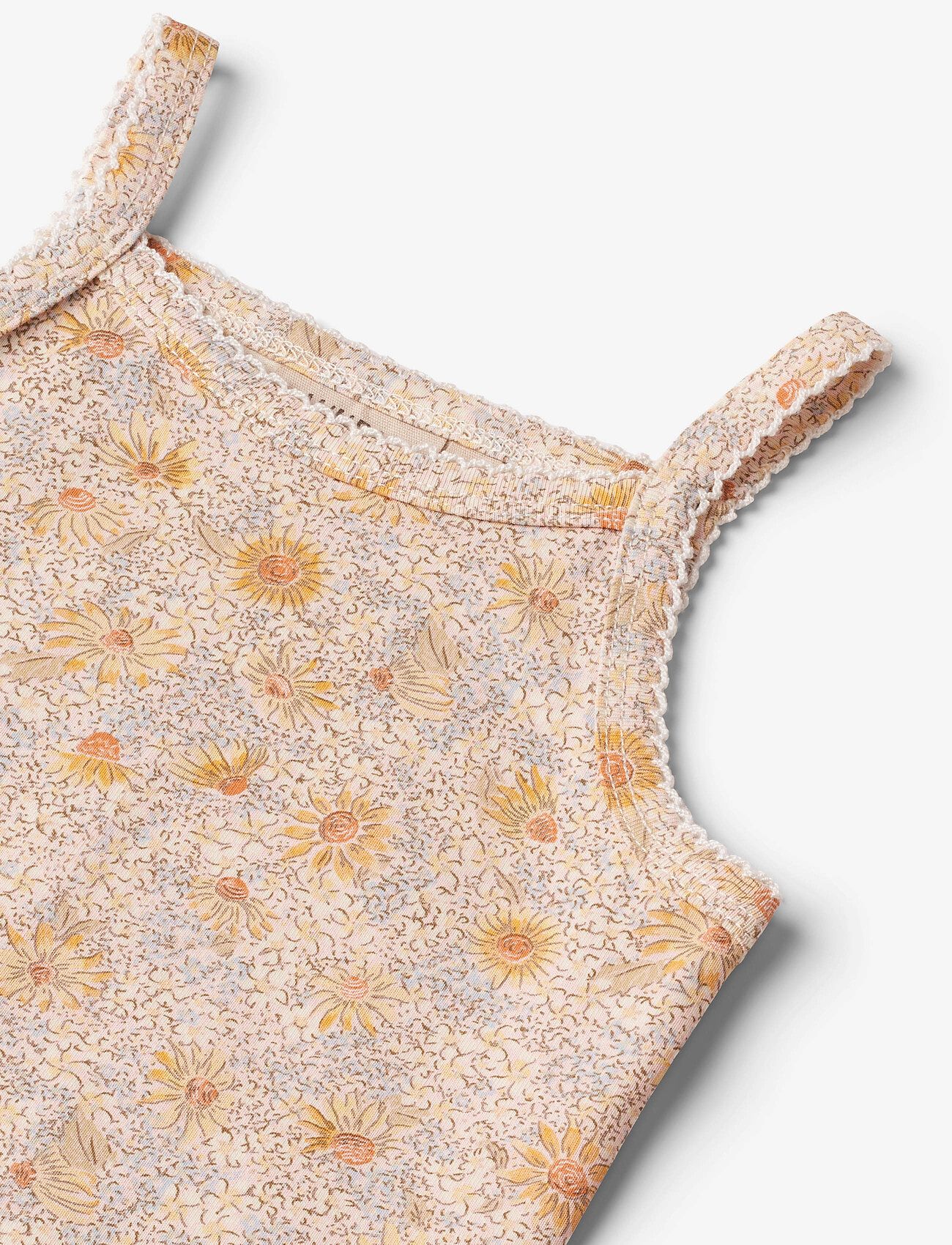 Wheat - Body Sleeveless Ellen - coneflowers - 2