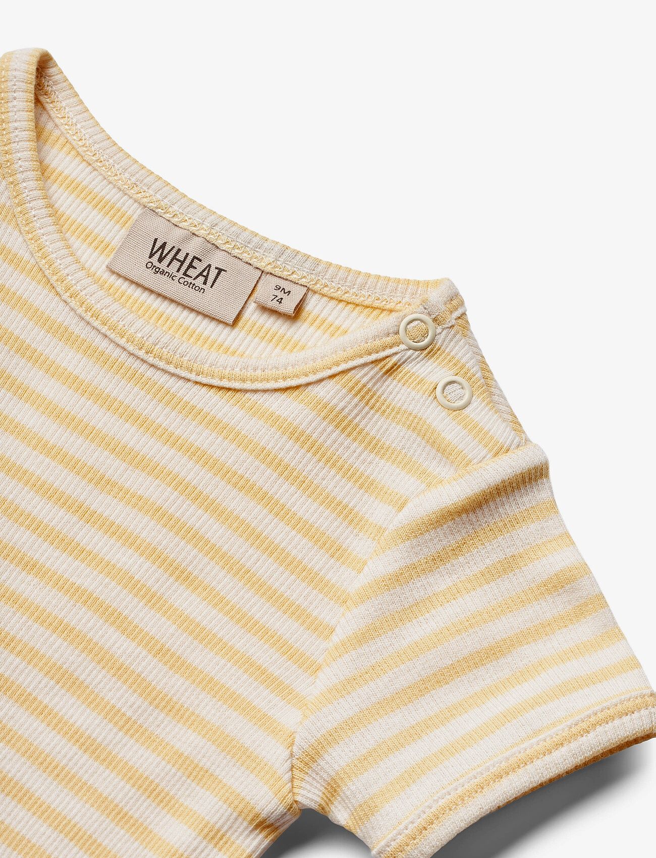 Wheat - Body S/S Elisa - pale apricot stripe - 2