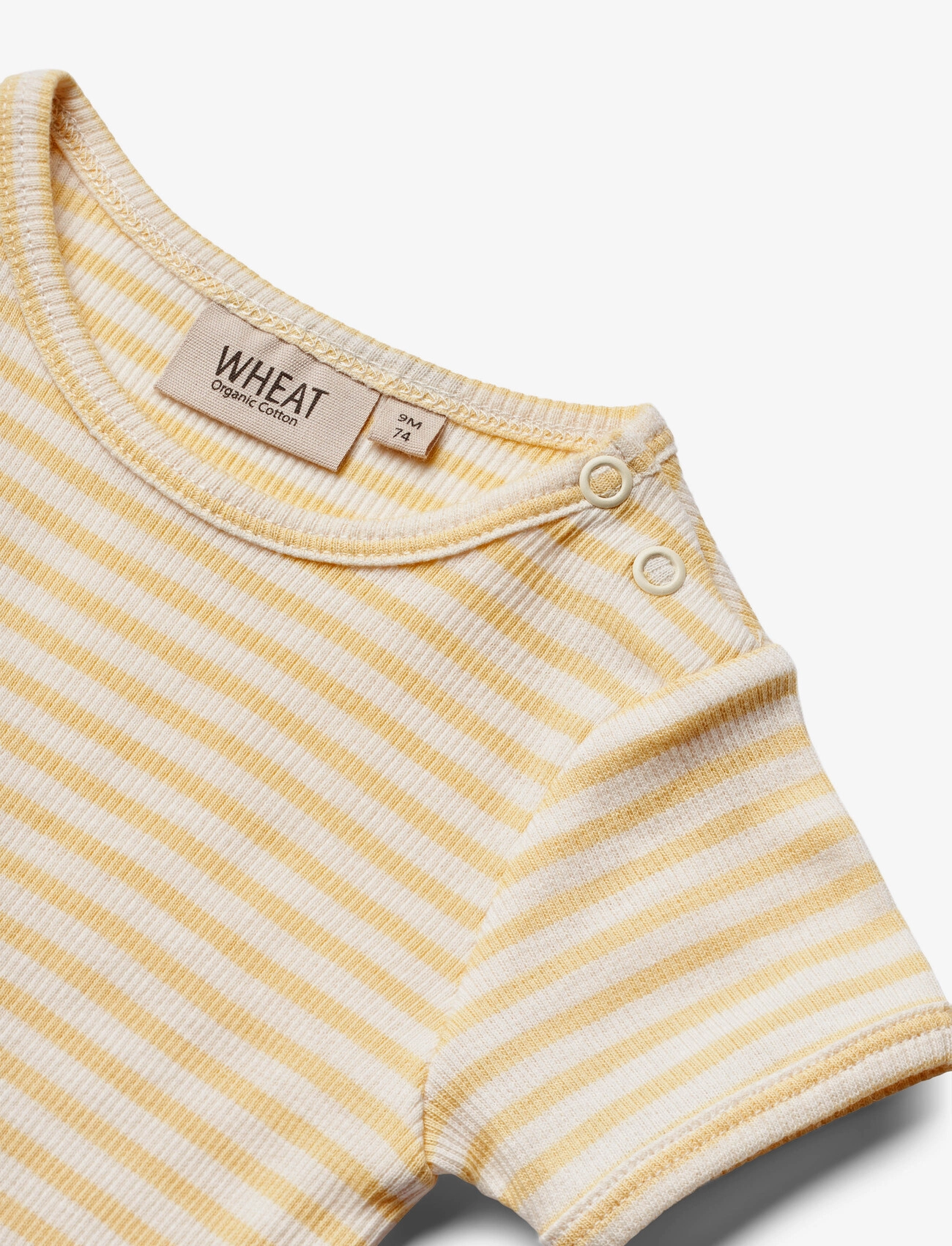 Wheat - Body S/S Elisa - pale apricot stripe - 2